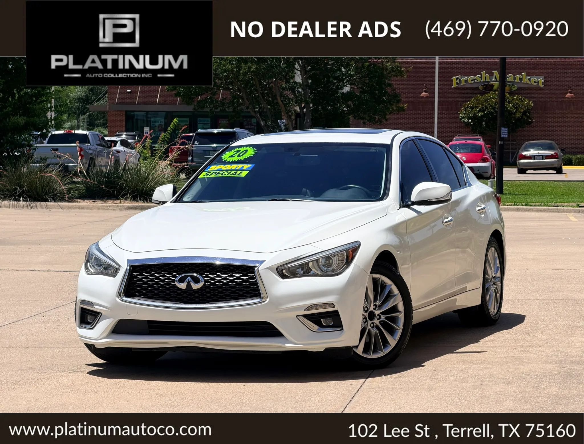 Used 2020 INFINITI Q50 Luxe