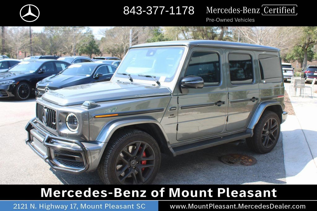 Certified 2021 Mercedes-Benz G 63 AMG 4MATIC w/ G Manufaktur Interior Package image 12
