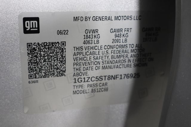 Used 2022 Chevrolet Malibu LS w/ Driver Confidence Package II FWD image 35