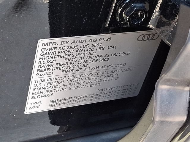 New 2026 Audi Q7 2.0T Premium Plus AWD/4WD image 20