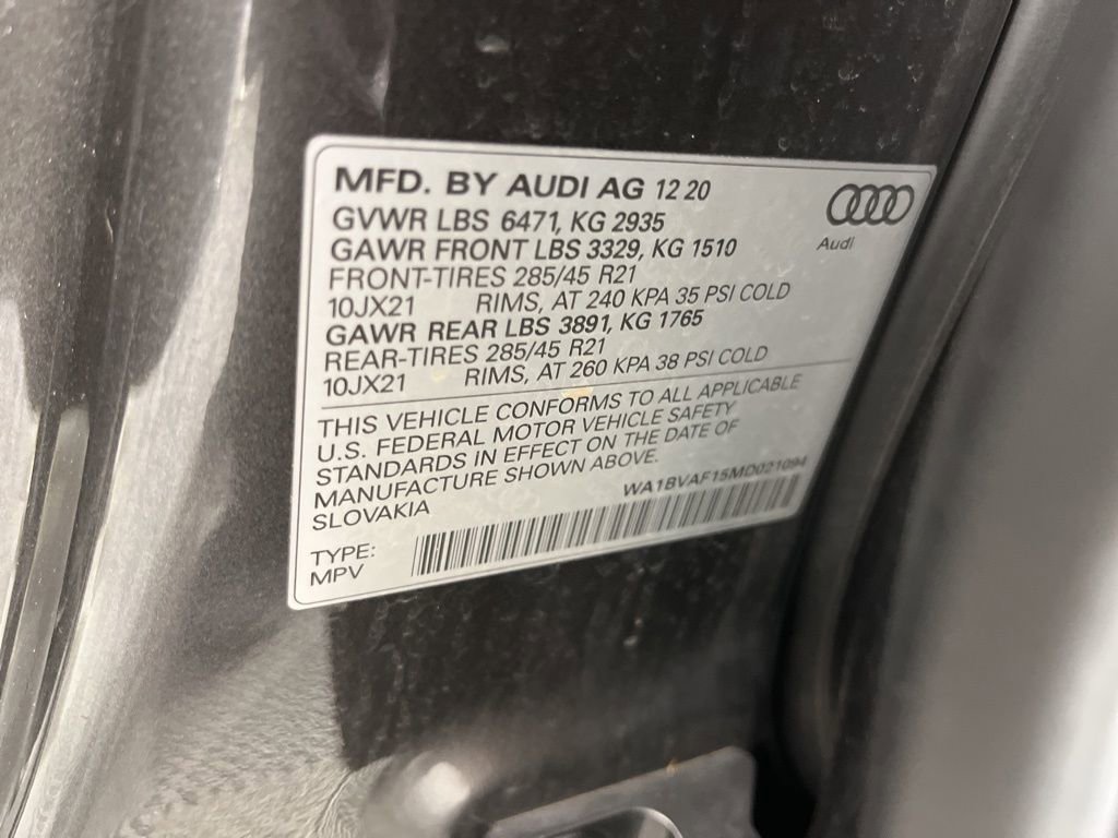 Used 2021 Audi Q8 Premium Plus w/ Premium Plus Package image 26