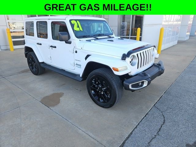 Used 2021 Jeep Wrangler Unlimited Sahara w/ Cold Weather Group image 1