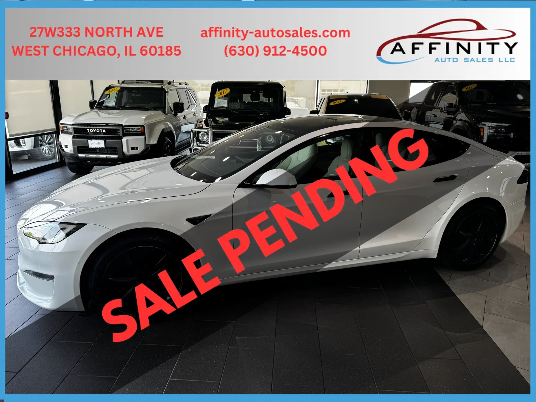 Used 2022 Tesla Model S Standard Range AWD/4WD image 2