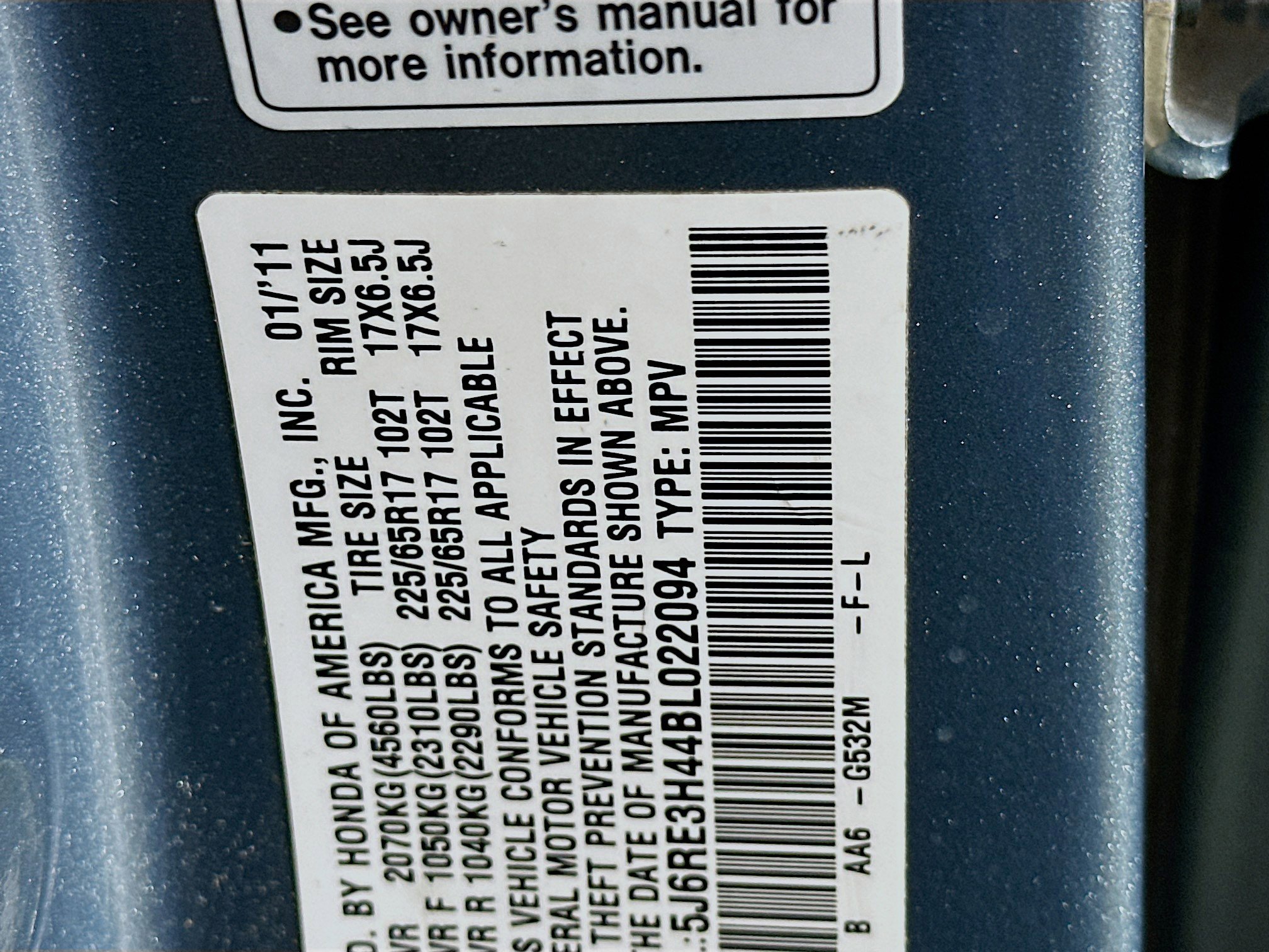 Used 2011 Honda CR-V SE image 12