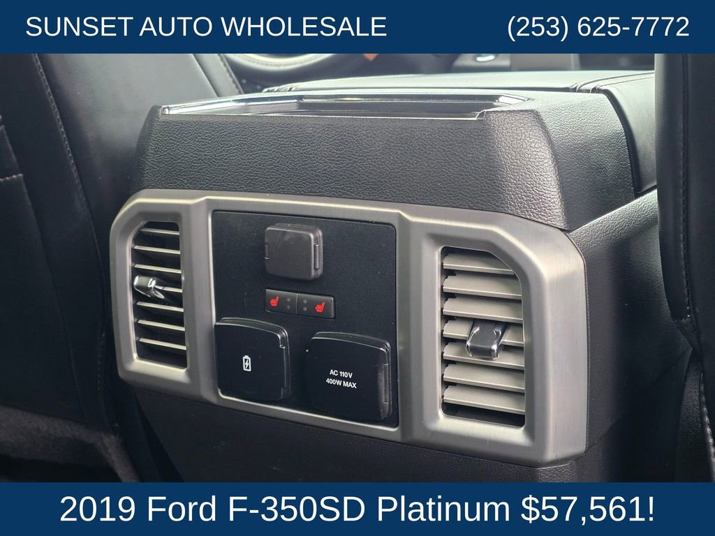 Used 2019 Ford F350 Platinum w/ Platinum Ultimate Package image 23