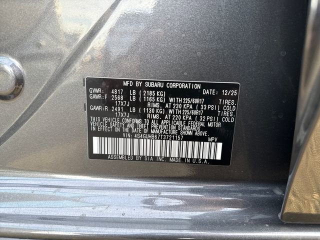 New 2026 Subaru Crosstrek 2.5i image 16