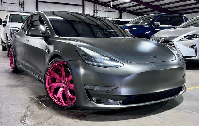 Used 2021 Tesla Model 3 Performance AWD/4WD image 1