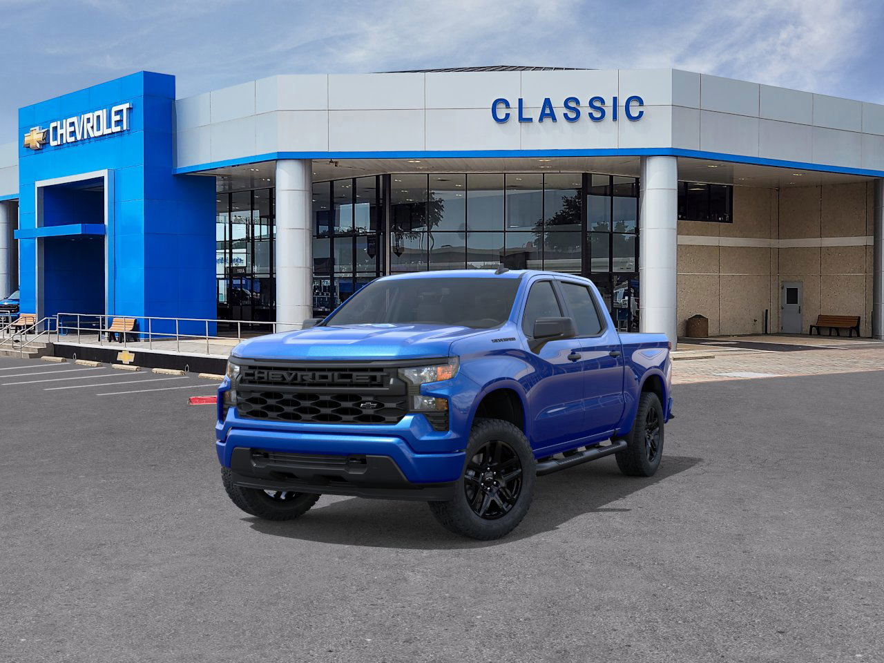 New 2026 Chevrolet Silverado 1500 Custom w/ Turbomax Blackout Package image 8