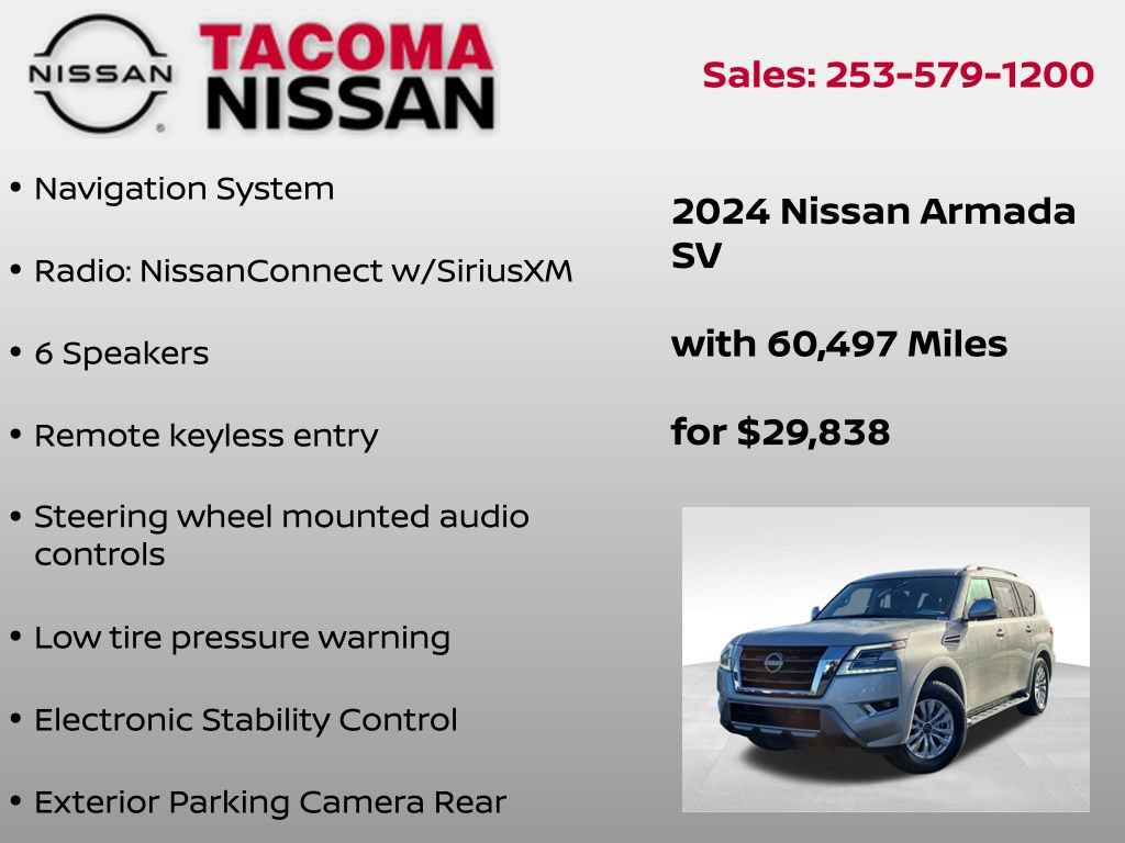 Used 2024 Nissan Armada SV image 6