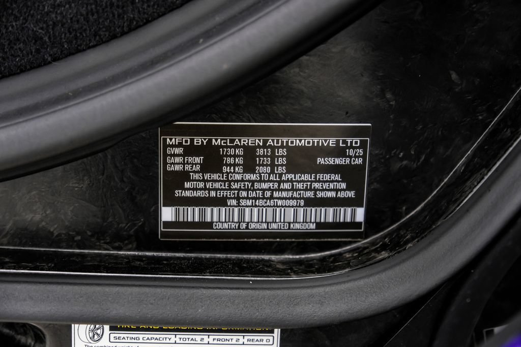Used 2026 McLaren 750S Spider RWD image 60