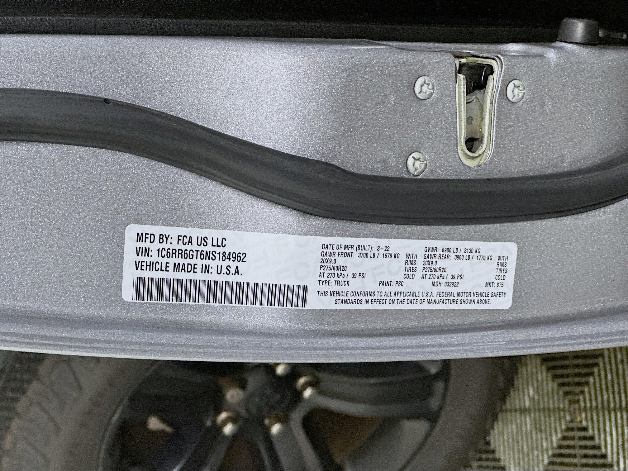 Used 2022 RAM 1500 Warlock RWD image 12