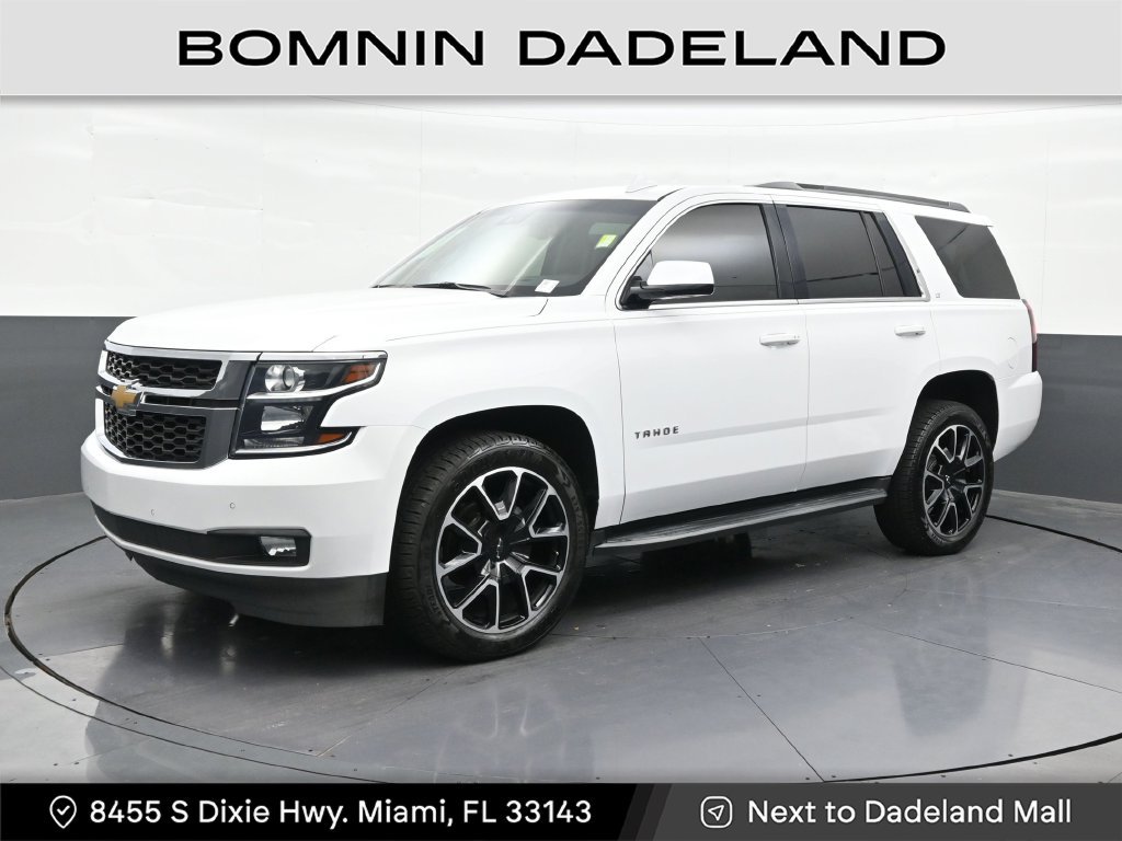 Used 2018 Chevrolet Tahoe LT w/ Luxury Package RWD image 1