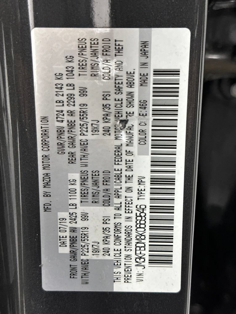 Used 2019 MAZDA CX-5 Grand Touring w/ GT Premium Package AWD/4WD image 40