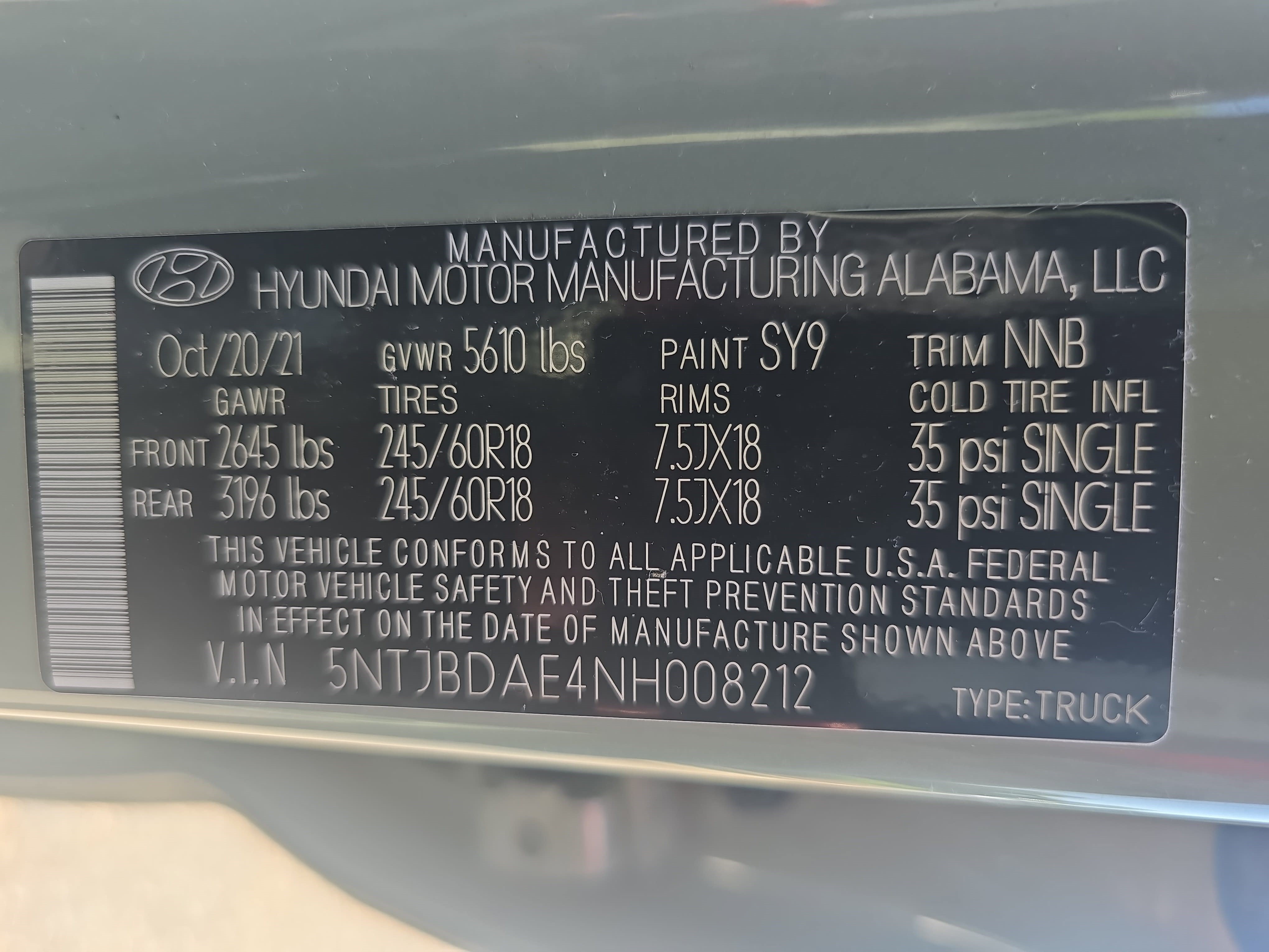 Used 2022 Hyundai Santa Cruz SEL w/ Cargo Package AWD/4WD image 33