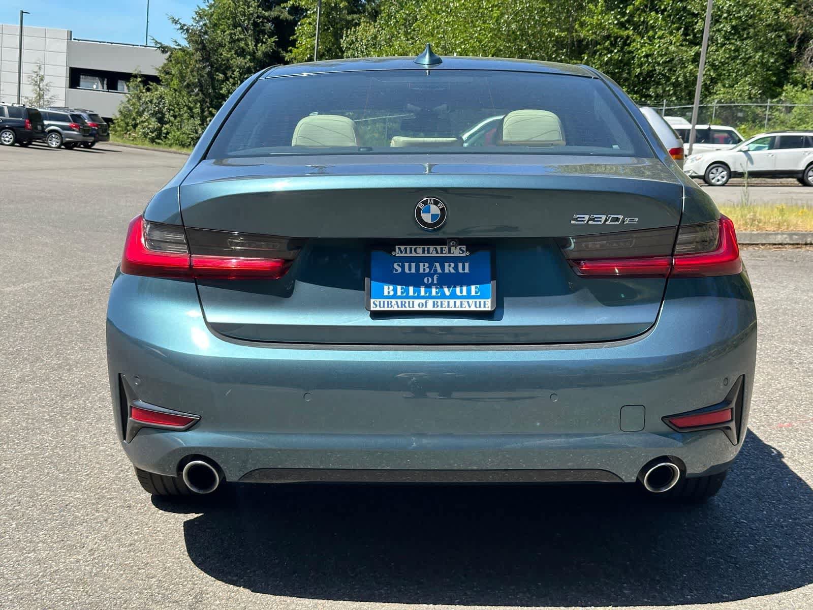 Used 2021 BMW 330e w/ Convenience Package RWD image 4