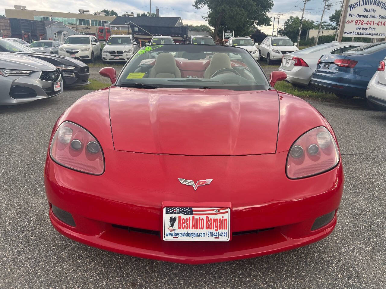 Used 2006 Chevrolet Corvette Convertible w/ Preferred Equipment Group RWD image 4