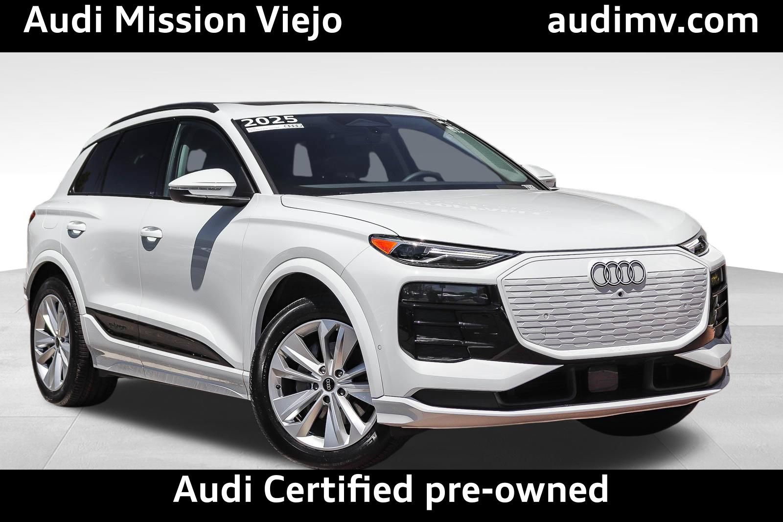 Certified 2025 Audi Q6 e-tron Premium w/ Convenience Package