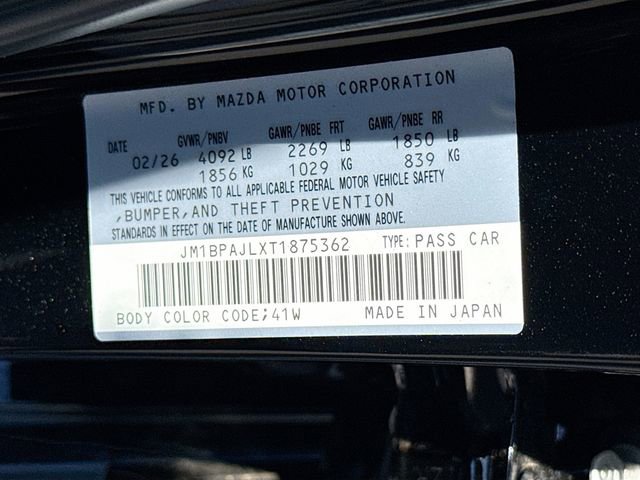 New 2026 MAZDA MAZDA3 s FWD image 33