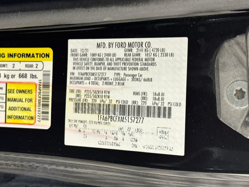 Used 2021 Ford Mustang GT RWD image 33
