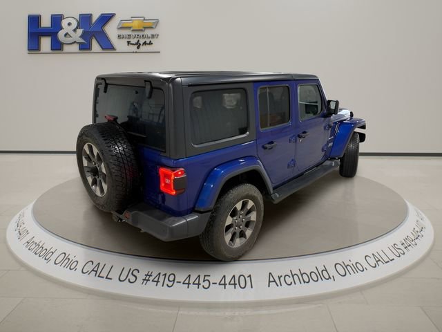 Used 2018 Jeep Wrangler Unlimited Sahara w/ Uconnect 4C Nav & Sound Group image 38
