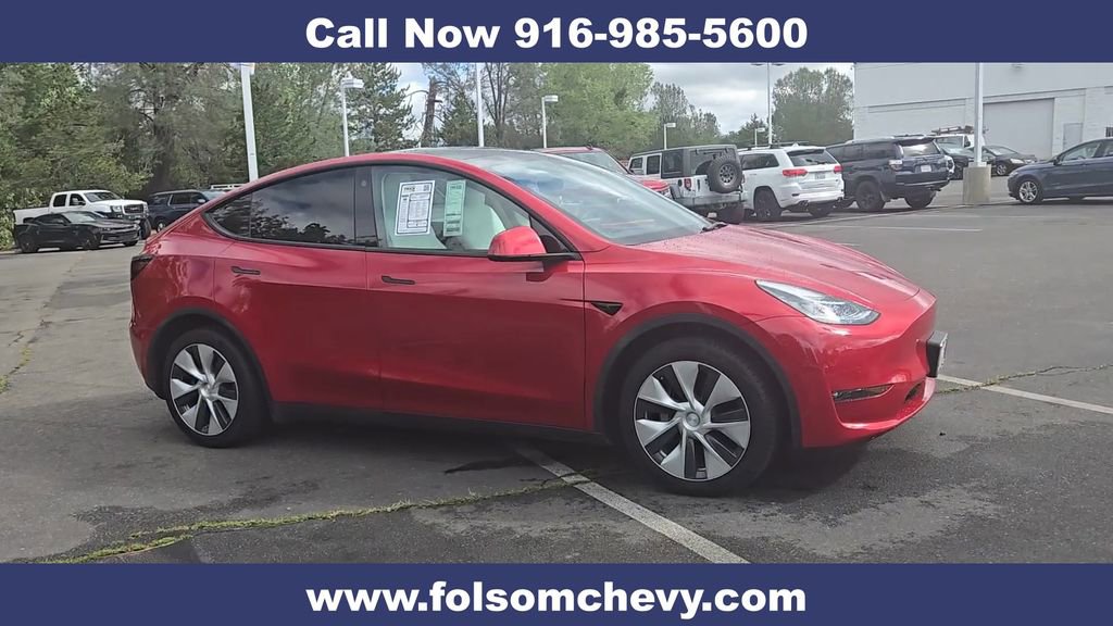 Used 2021 Tesla Model Y Long Range AWD/4WD image 2