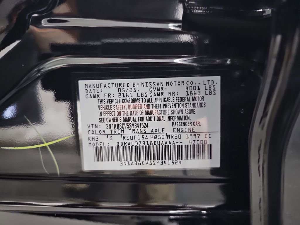 New 2025 Nissan Sentra SV w/ All-Weather Package image 34