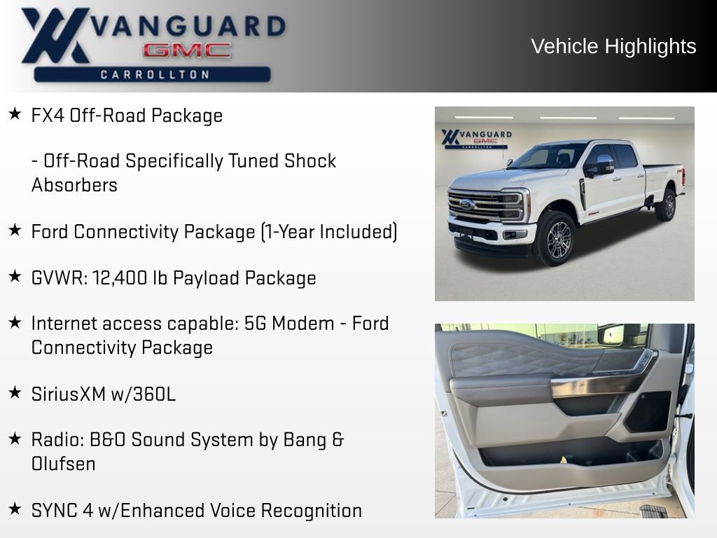 Used 2026 Ford F350 Platinum w/ Platinum Plus Package image 11