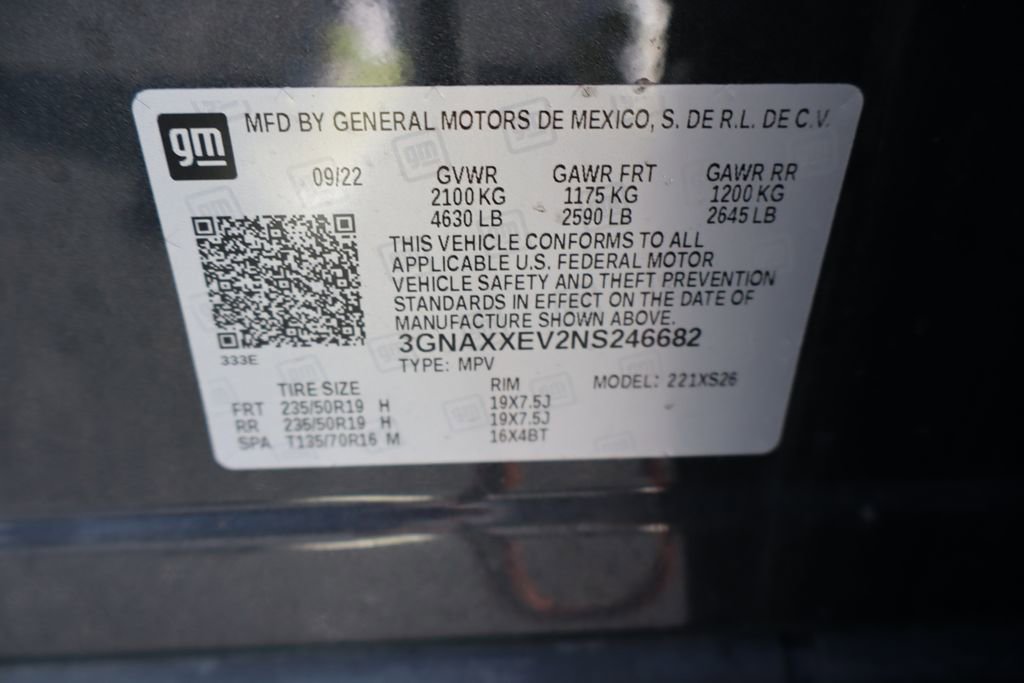 Used 2022 Chevrolet Equinox Premier AWD/4WD image 4
