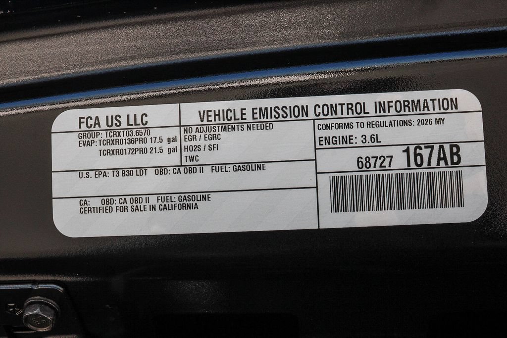 New 2026 Jeep Wrangler Unlimited Rubicon AWD/4WD image 26