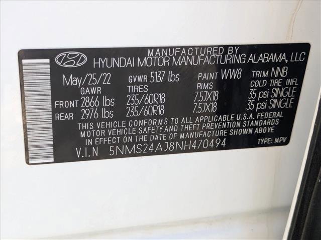 Used 2022 Hyundai Santa Fe SEL image 24