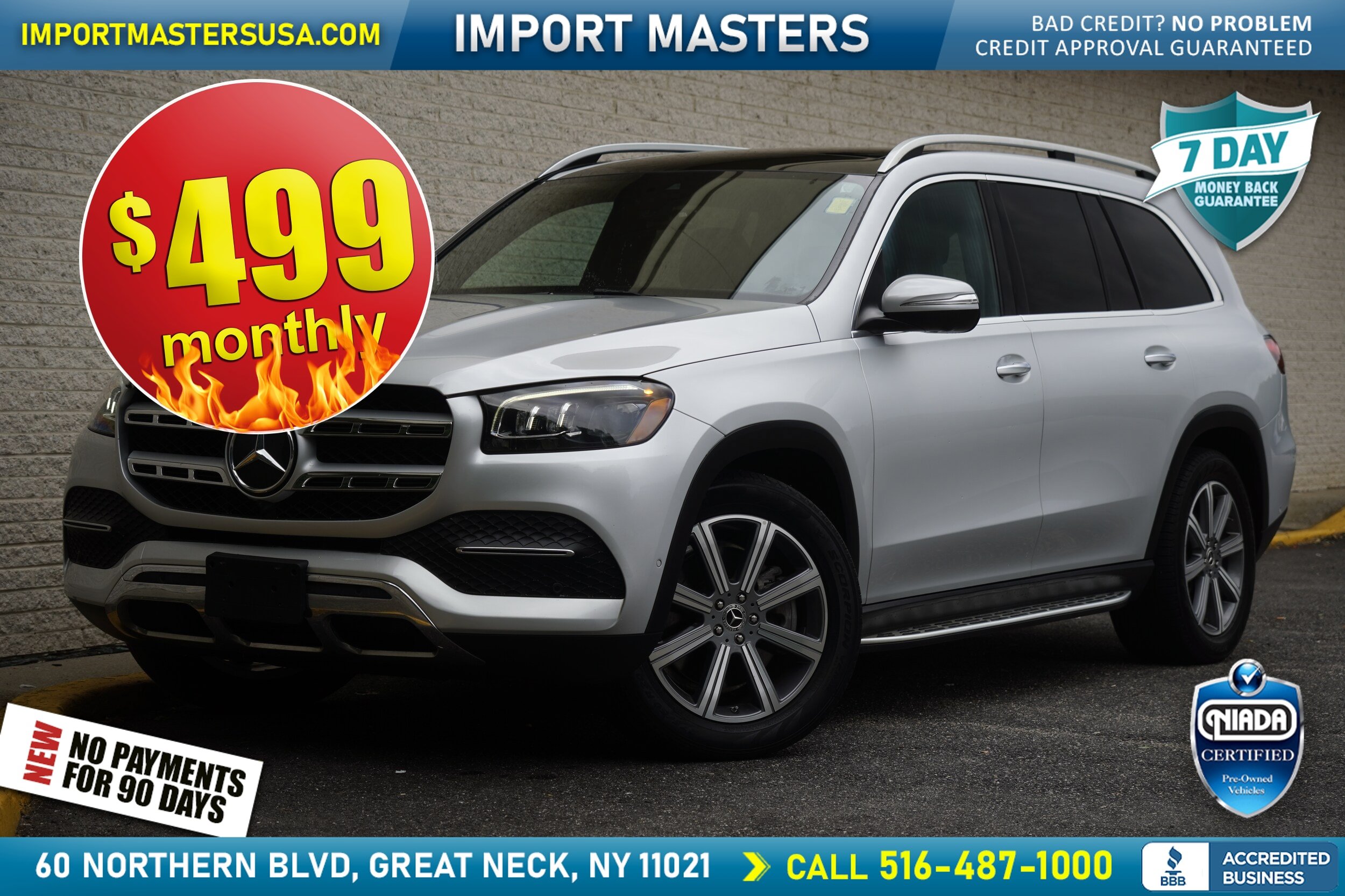 Used 2020 Mercedes-Benz GLS 450 4MATIC image 1
