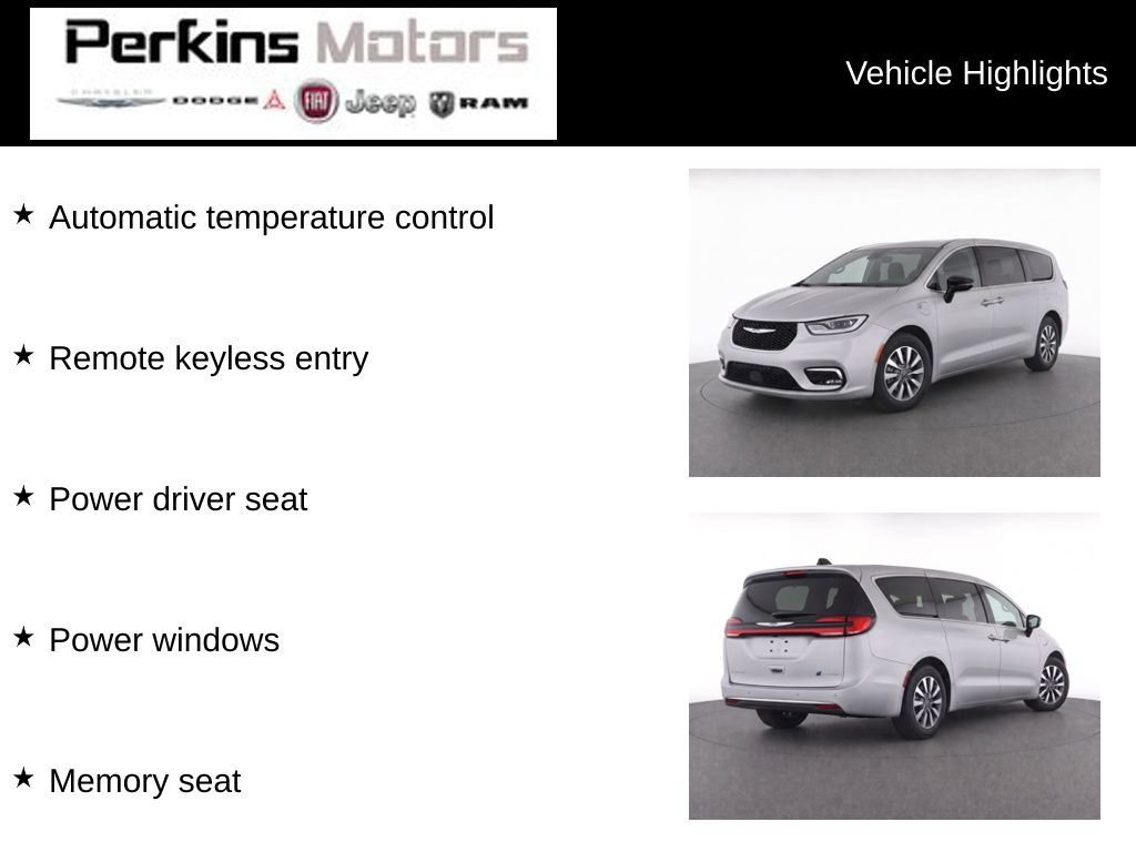 Used 2025 Chrysler Pacifica Select FWD image 6