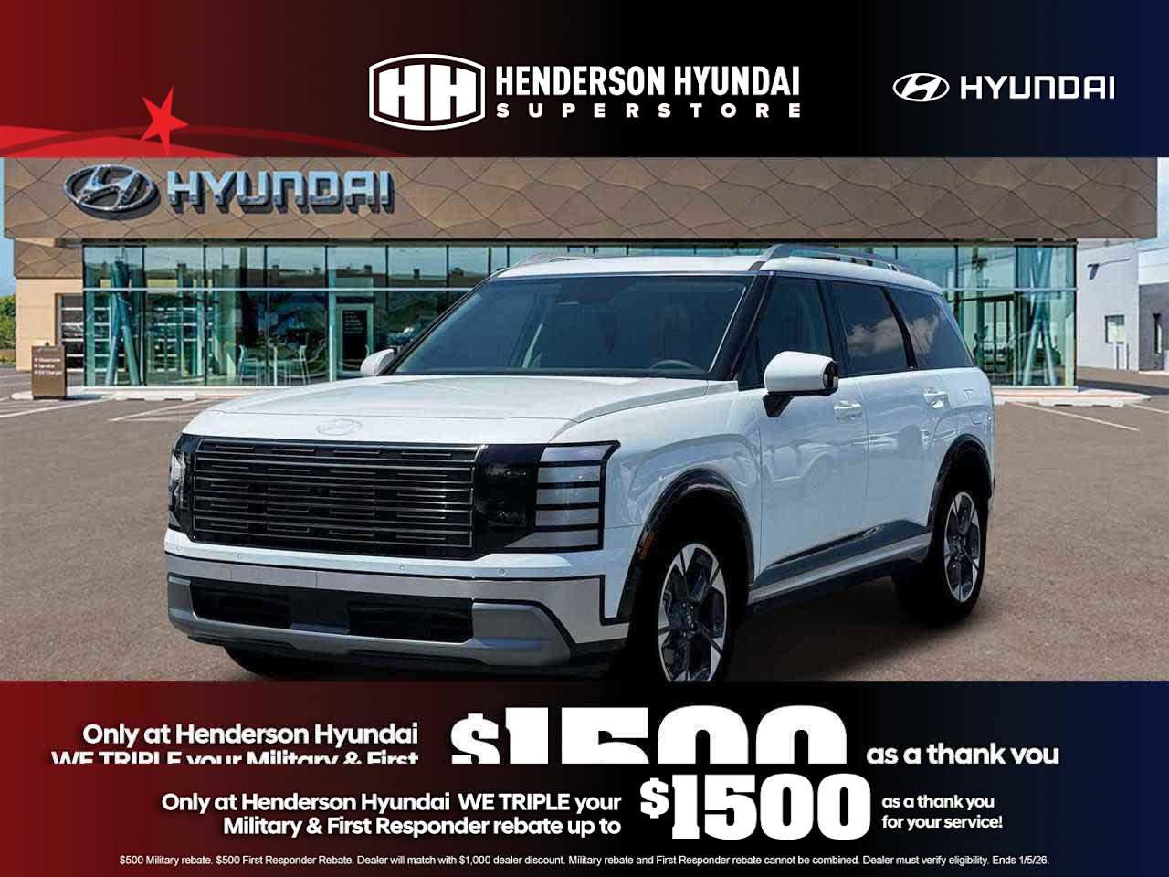 New 2026 Hyundai Palisade Limited