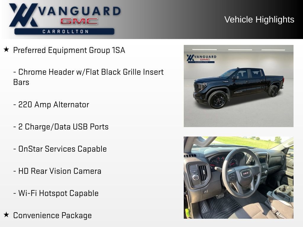 Used 2025 GMC Sierra 1500 Pro w/ Graphite Edition image 11