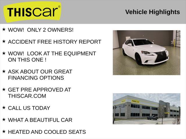 Used 2016 Lexus IS 300 AWD w/ F Sport Package image 10