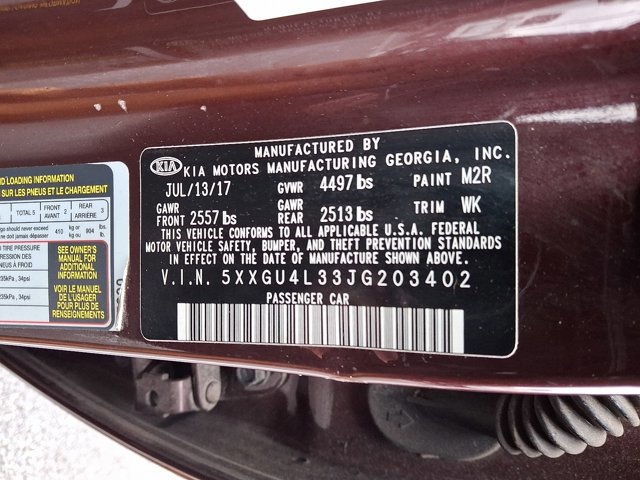 Used 2018 Kia Optima EX w/ Premium Package image 26