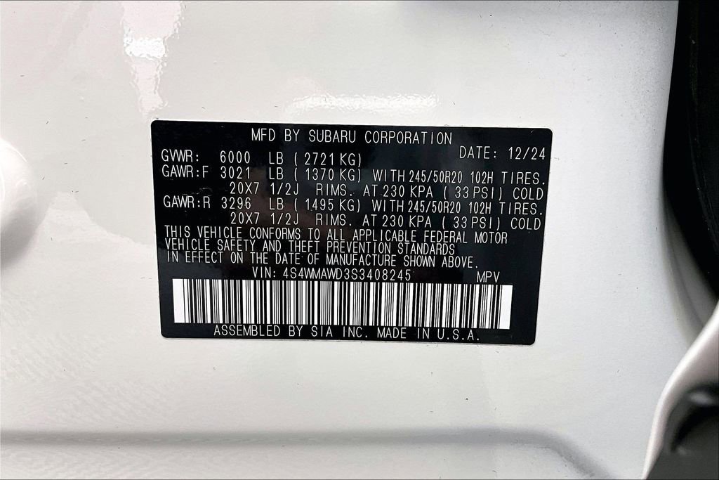 Used 2025 Subaru Ascent Bronze Edition w/ Popular Package #2 image 36