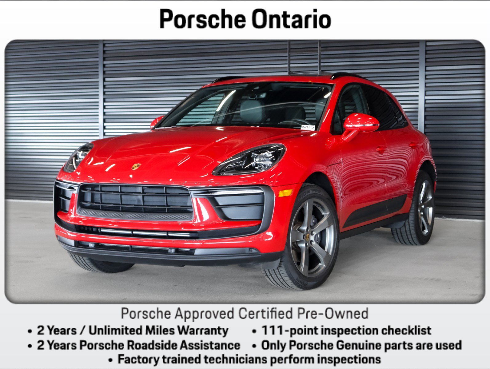 Certified 2022 Porsche Macan image 1
