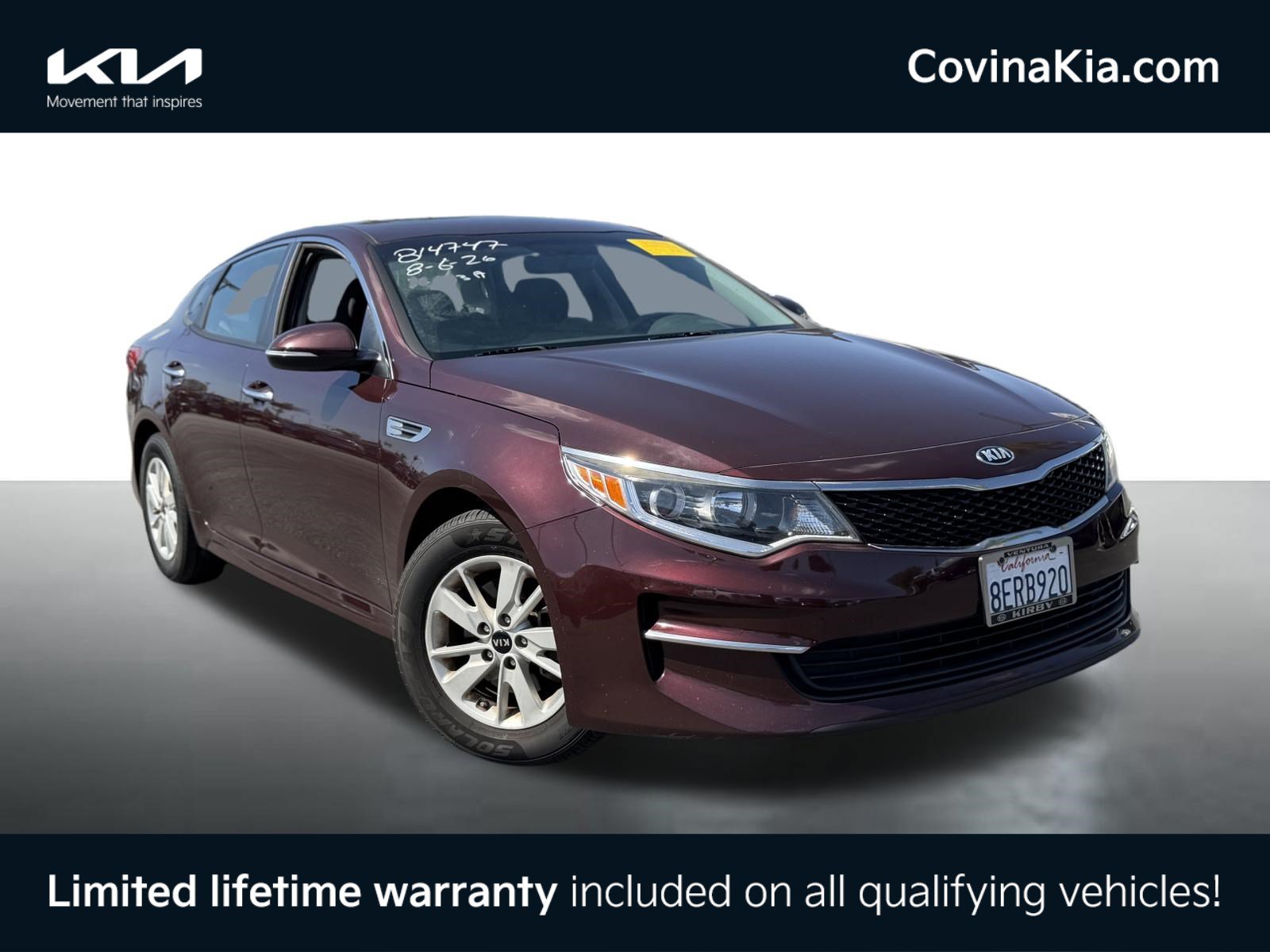 Used 2017 Kia Optima LX