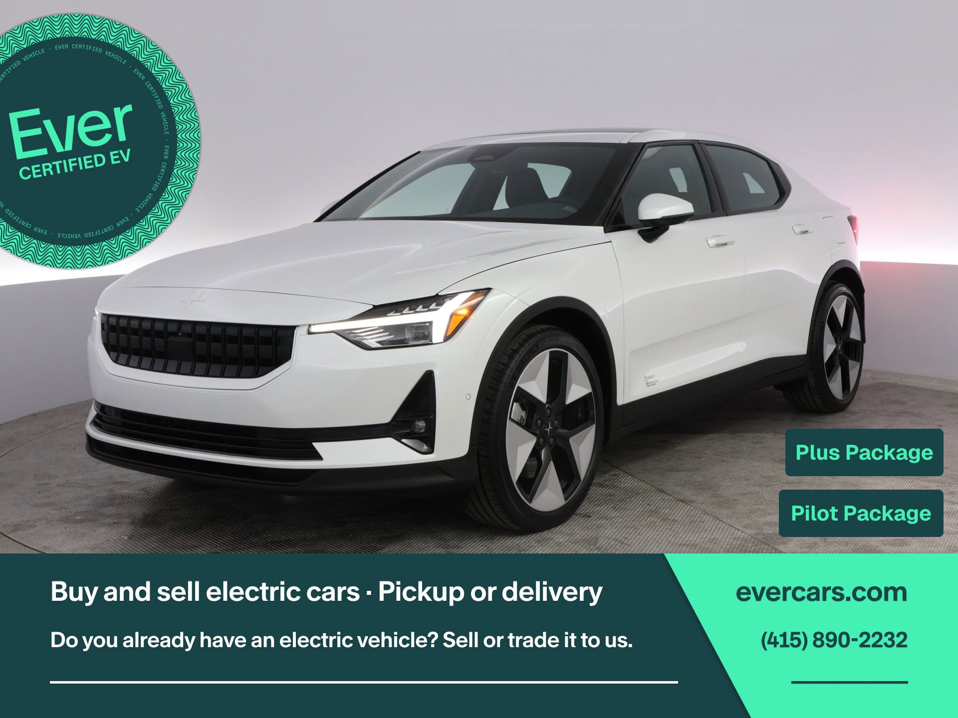 Used 2023 Polestar Polestar 2 w/ Pilot Pack AWD/4WD image 1