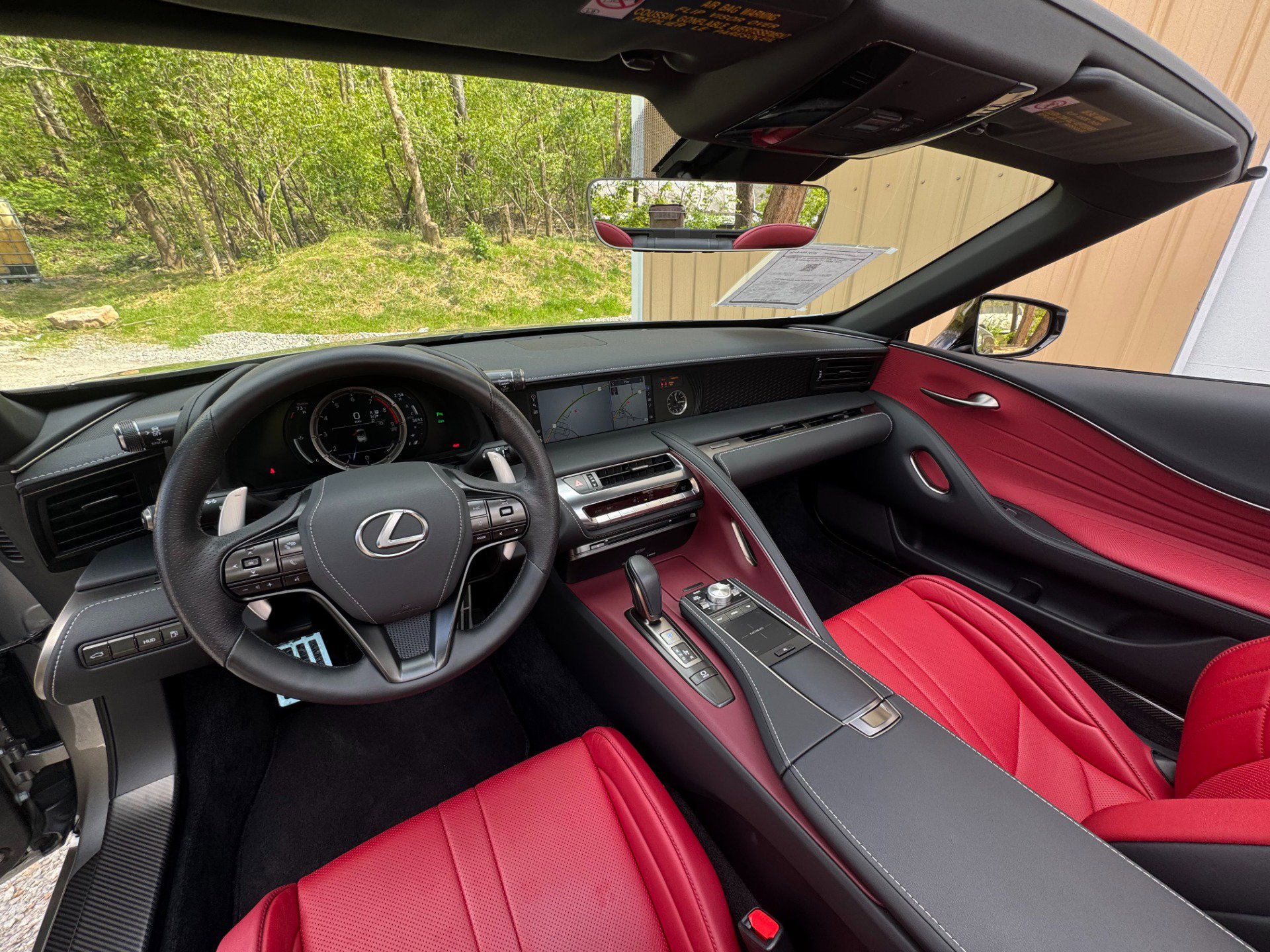 Used 2021 Lexus LC 500 Convertible w/ Touring Package image 26