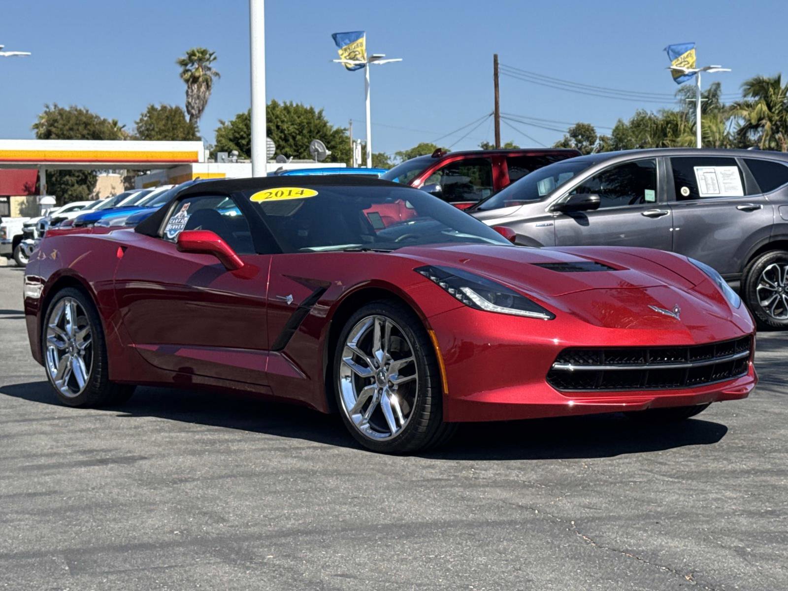 Used 2014 Chevrolet Corvette Stingray Convertible w/ 3LT Preferred Equipment Group RWD image 3