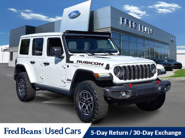 Used 2025 Jeep Wrangler Unlimited Rubicon w/ Safety Group AWD/4WD image 1