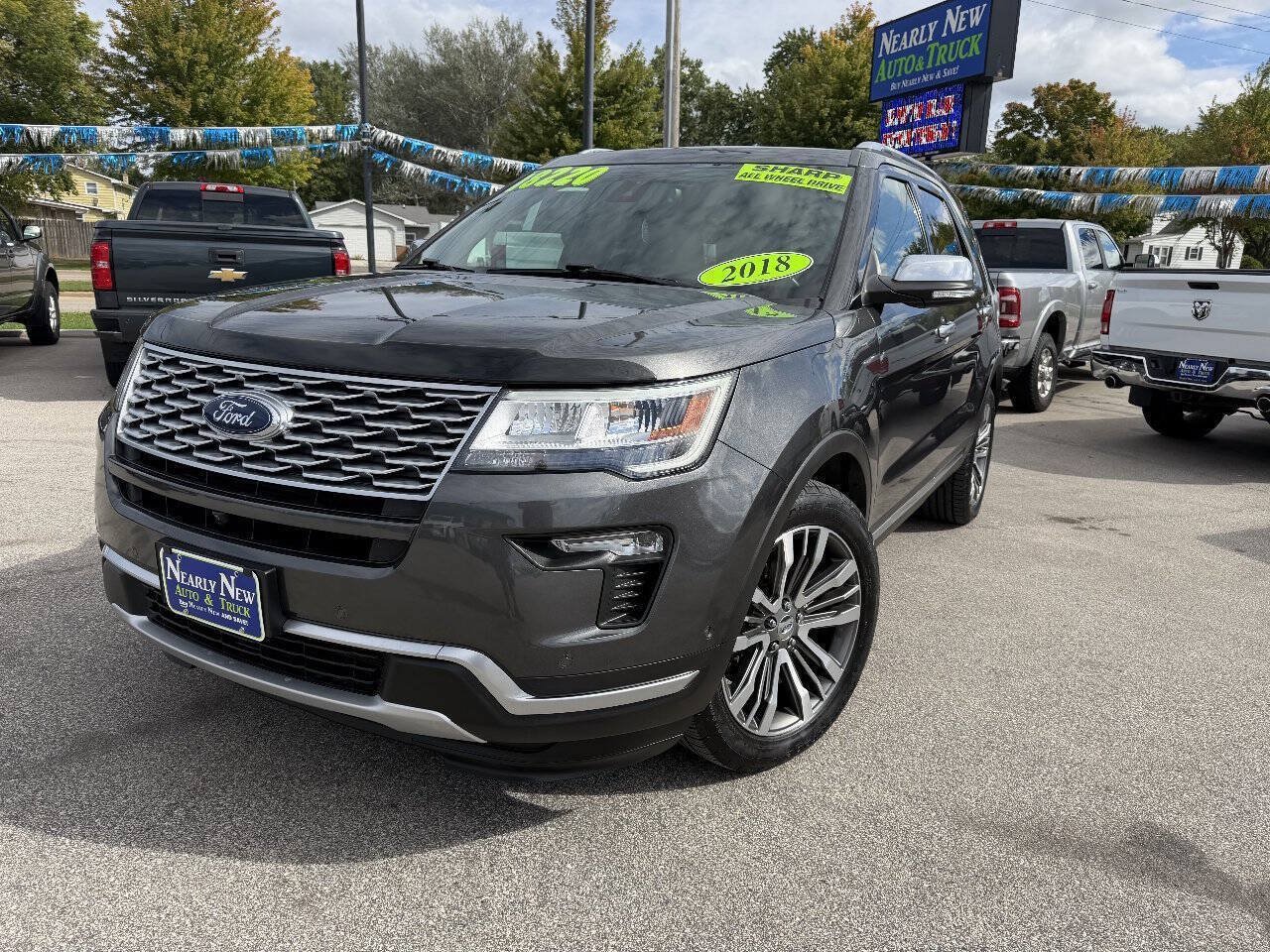 Used 2018 Ford Explorer Platinum