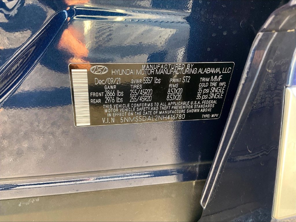 Used 2022 Hyundai Santa Fe Calligraphy AWD/4WD image 33