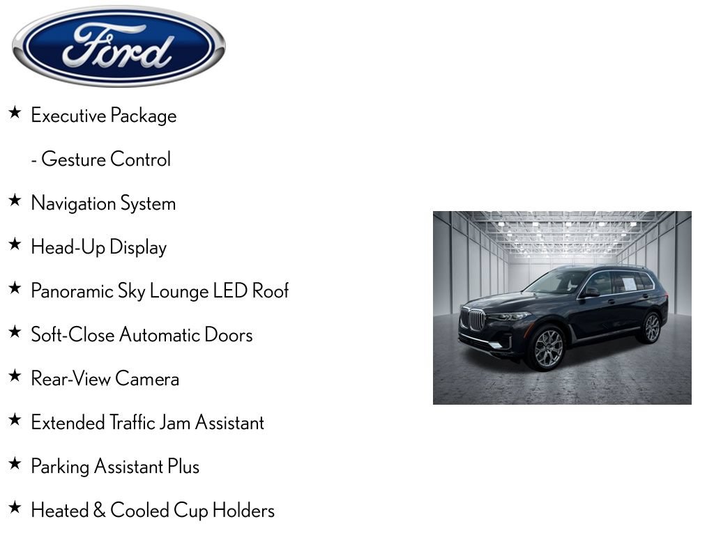 Used 2022 BMW X7 xDrive40i w/ Executive Package AWD/4WD image 13