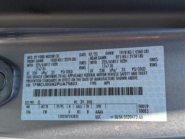 Used 2023 Ford Escape Active w/ Tech Pack #2 FWD image 27