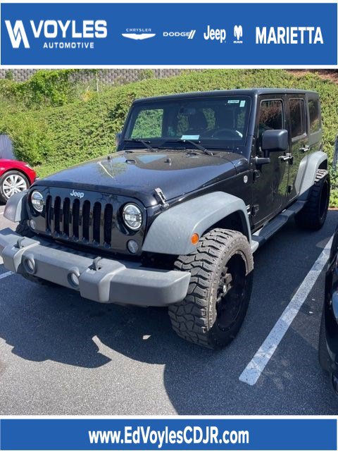 Used 2015 Jeep Wrangler Unlimited Sport w/ Quick Order Package 24S AWD/4WD image 1