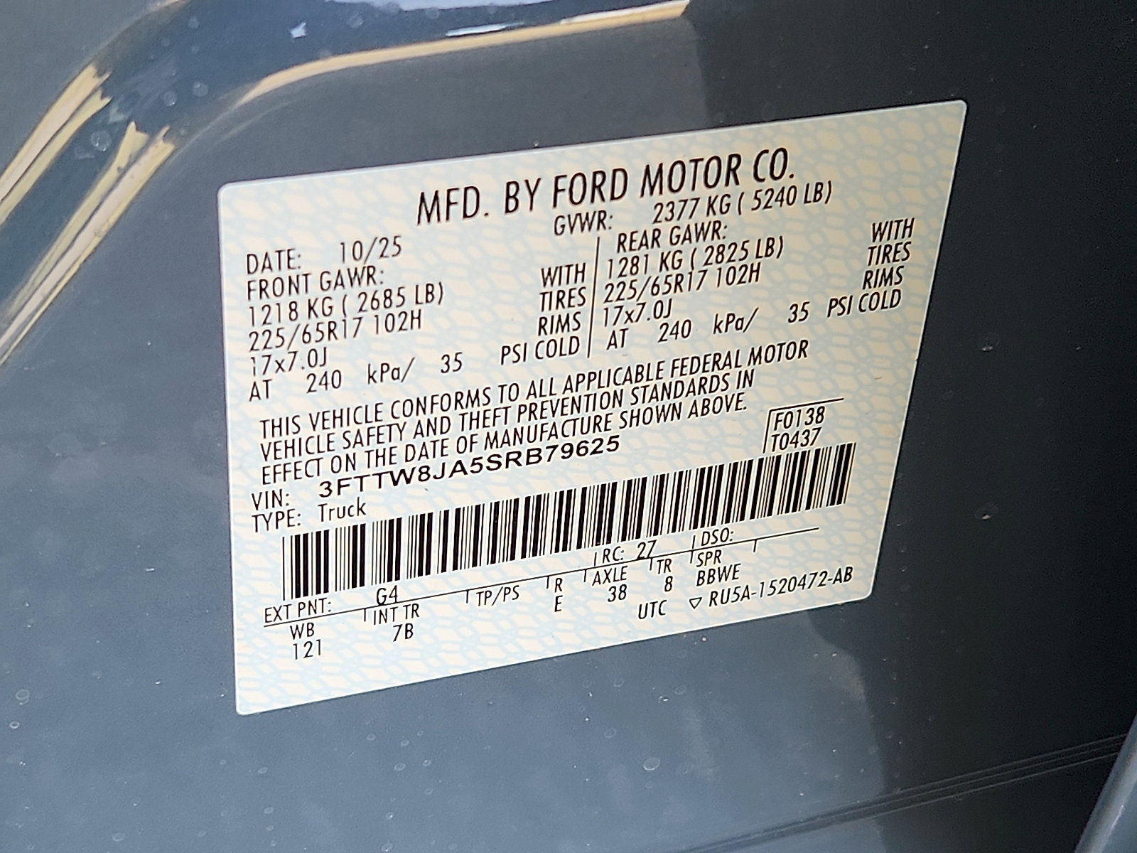 New 2025 Ford Maverick XLT w/ XLT Luxury Package image 16