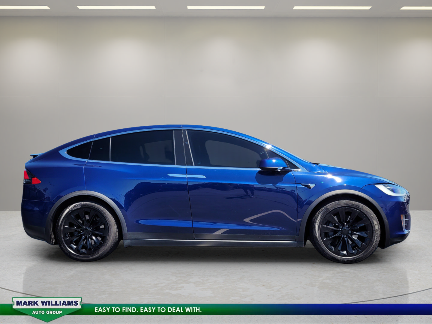 Used 2017 Tesla Model X 75D AWD/4WD image 2